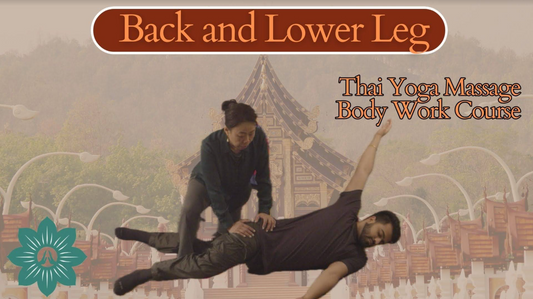 Back and Lower Leg:  Learn Thai Yoga Massage Body Work with your Partner