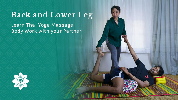 Back and Lower Leg: Healing Point for Thai Yoga Massage Body Work Course